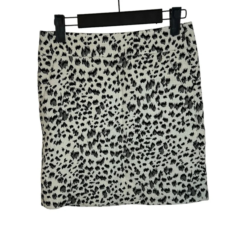 LOFT ANIMAL PRINT PENCIL SKIRT